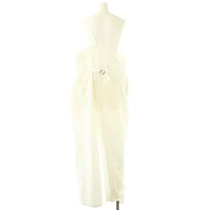 ETRE TOKYO 24SS ワンショルダーナイロンパンツ ワイドパンツ M ホワイト /DF OS