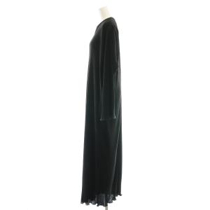 rim.ark Pleats shoulder padded OP プリーツ ショルダーパッド ワンピース ロング 38