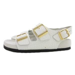 BIRKENSTOCK MILANO バックストラップ サンダル 24cm 白 ホワイト /UO