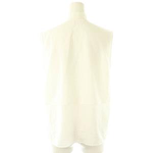 Diagram GRACE CONTINENTAL ボウタイノースリーブブラウス パールボタン 36 白 ホワイト /AT OS