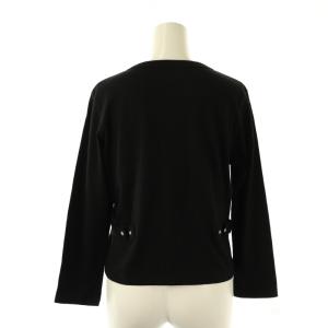 agnes b. ED17JIB3 カーディガン プレッション 2 ブラック /ES OS
