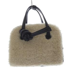 TOMORROWLAND別注 APERO MINI MINI ハンドバッグ 切替 白 ホワイト 黒 ブラック