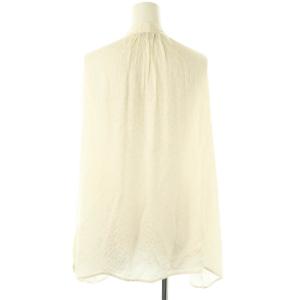 Drawer 24AW クレープリボンブラウス 38 アイボリー