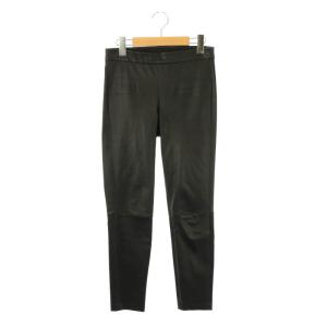 NEW BRISTOL LEATHER ADBELLE L2 レザーパンツ スキニーパンツ 羊革 0 ブラック