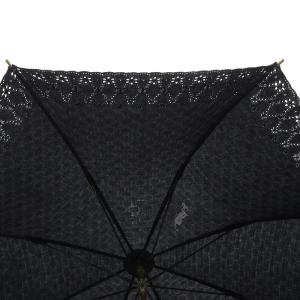 CELINE トリオンフ柄 レース 日傘 黒 ブラック /SR56 OH