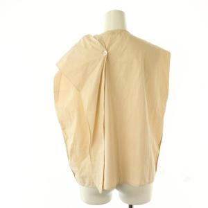 LEMAIRE アシンメトリーデザイン ブラウス 34 ベージュ /ES OS