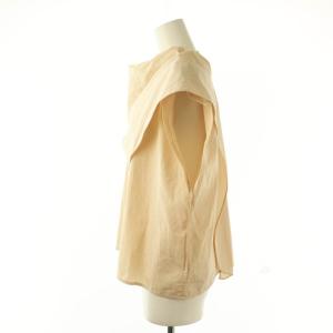 LEMAIRE アシンメトリーデザイン ブラウス 34 ベージュ /ES OS