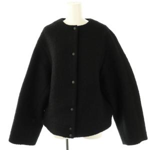 COLOMO BLENDA ノーカラージャケット 038 ブラック