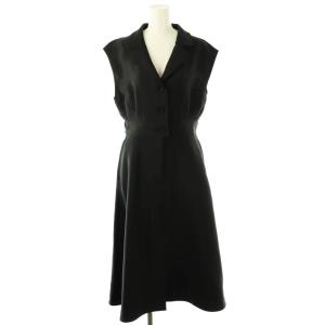 テーラードワンピース 40 ブラック