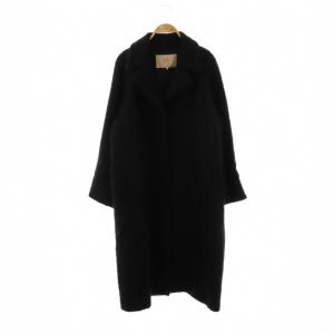 ループインレージャケットコート ロング M ブラック /HK OS