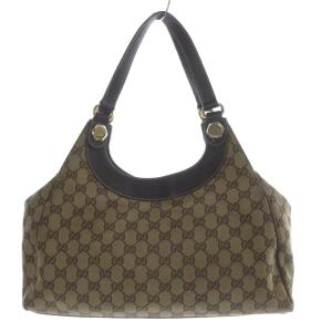 GUCCI ハンドバッグ GGキャンバス ベージュ 154982