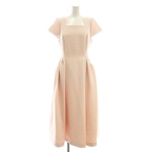 24SS フィット&フレアワンピース 38 ライトピンク /ES OS