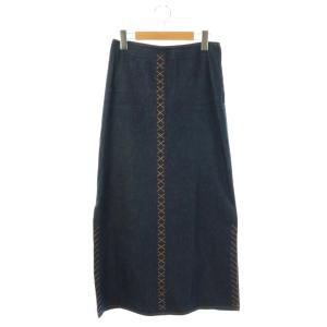 デニムスカート 38 ネイビー /DO OS