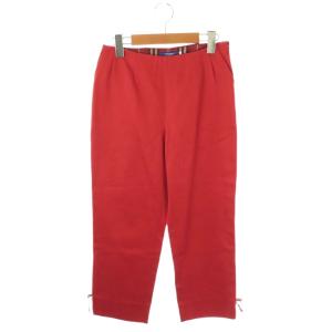 裾リボンパンツ 38 レッドブラウン /DO OS