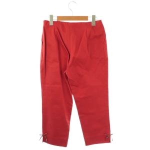 BURBERRY BLUE LABEL 裾リボンパンツ 38 レッドブラウン /DO OS