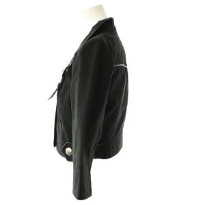 BURBERRY BLUE LABEL 七分袖ジャケット 38 ブラック /DO OS