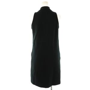 BURBERRY BLUE LABEL ジップアップワンピース 38 ブラック /DO OS