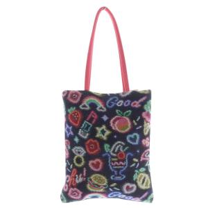 FEILER ラブラリーバイ ラブラリーネオン トートバッグ ハンドバッグ 黒 ブラック /SR53