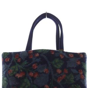 FEILER グリュックスベーレ トートバッグ ハンカチ 2点セット 紺 ネイビー /SR52