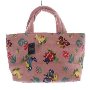 FEILER ハイジ トートバッグ ハンドバッグ ロゴ ピンク /SR34