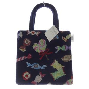 FEILER キャンディーバー 福袋 バッグ ポーチ ティッシュカバー ハンカチ 4点セット 紺 ネイビー ピンク /SR41