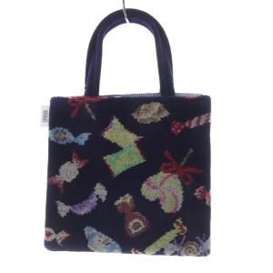 FEILER キャンディーバー 福袋 バッグ ポーチ ティッシュカバー ハンカチ 4点セット 紺 ネイビー ピンク /SR41