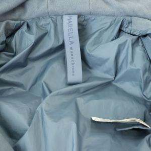 MARELLA ダウンコート アウター 中綿 44 ブルー /CX OS