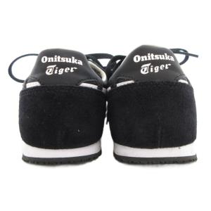 Onitsuka Tiger 1183B400 SERRANO スニーカー シューズ 23cm 黒 ブラック 白 ホワイト /UO