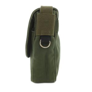 marimekko ショルダーバッグ キャンバス フィンランド製 カーキ /UO