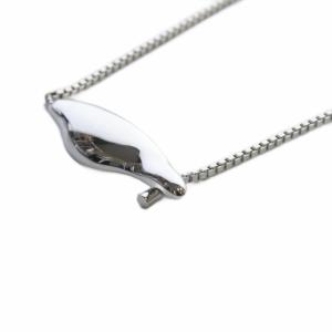 Diagram GRACE CONTINENTAL 24AW ウェーブメタルラリエットネックレス ペンダント シルバー色 /YO7