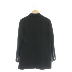 GALLARDAGALANTE ダブルブレストジャケット テーラード ウール F 黒 /NR OS