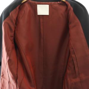 GALLARDAGALANTE ダブルブレストジャケット テーラード ウール F 黒 /NR OS