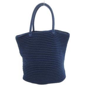 LUDLOW コードバッグ トート ネコ刺繍 ワッペン 紺 ネイビー /UO SH