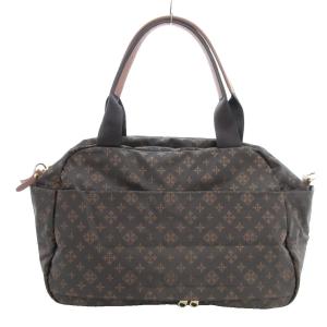 russet トラベルボストンバッグ 旅行 グレー ピンク /UO SH