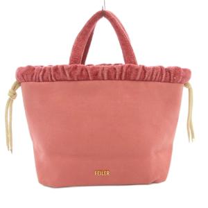 2WAYトートバッグ ショルダー キャンバス ピンク /UO SH