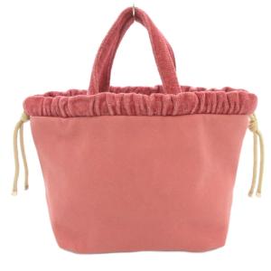 FEILER 2WAYトートバッグ ショルダー キャンバス ピンク /UO SH