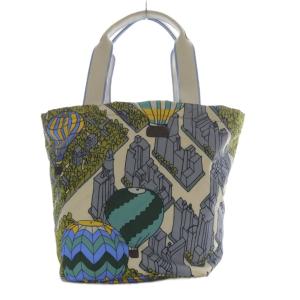 TORY BURCH トートバッグ 気球モチーフ マルチカラー