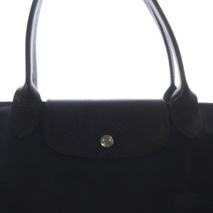 Longchamp ルプリアージュ トートバッグ ハンドバッグ 黒 ブラック /SR SH