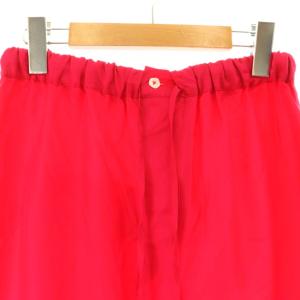 MARNI シルク スカート フレア ミモレ ロング 38 ピンク /AT OS
