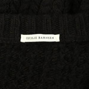 Cecilie Bahnsen Milo 襟付きカーディガン M/L ブラック