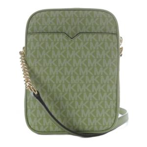 MICHAEL KORS 24年 JET SET TRAVEL NS チェーン クロスボディ ミディアム ショルダーバッグ ロゴ