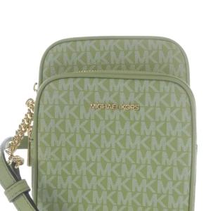 MICHAEL KORS 24年 JET SET TRAVEL NS チェーン クロスボディ ミディアム ショルダーバッグ ロゴ