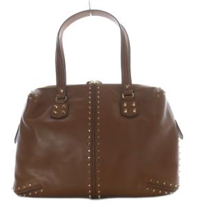MICHAEL KORS 24年 Astor Large Studded Leather Tote Bag