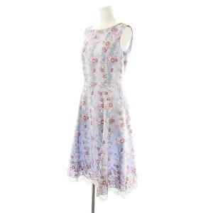 TOCCA LIBERTY【洗える!】SOPHIA GARDEN ドレス ワンピース 0 ラベンダー