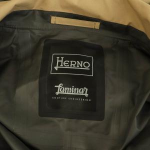 HERNO Laminar GORE-TEX フーデットコート 36 ベージュ IM035DL