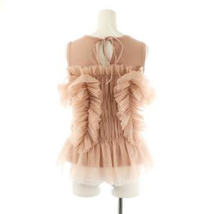 FRAY I.D 25SS チュールコンビ2wayトップス カットソー F ピンク /MI OS