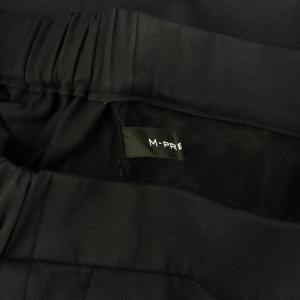 M-Premier タックスラックス パンツ テーパード イージー 36 ブラック /MY OS