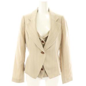 Vivienne Westwood RED LABEL オーブボタン スーツ セットアップ 1 2 ベージュ
