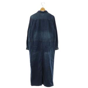RIVE DROITE RIVEDROITE リブドロワ 24SS MONN×Yoshiiiiii デニムシャツワンピース 36 青 /MI OS