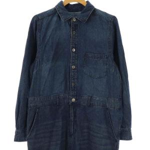 RIVE DROITE RIVEDROITE リブドロワ 24SS MONN×Yoshiiiiii デニムシャツワンピース 36 青 /MI OS